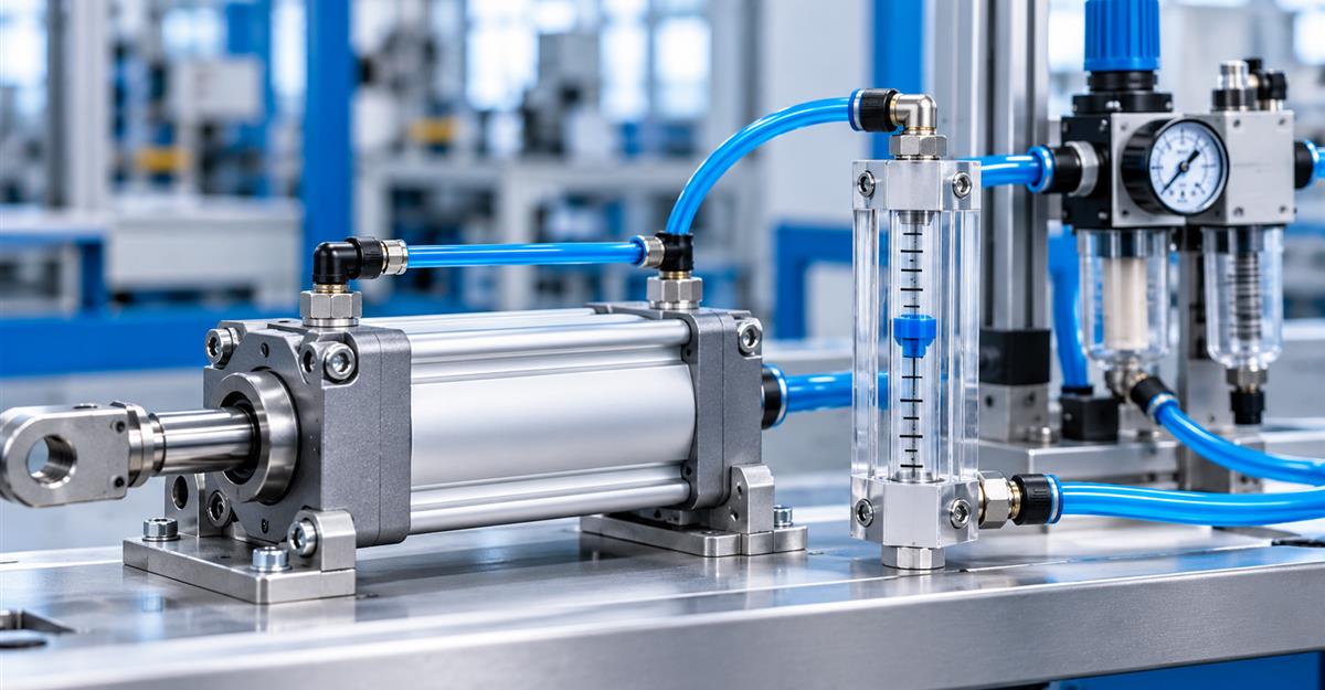 pneumatic cylinder air consumption calculator