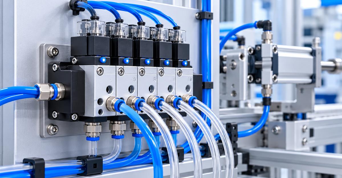 pneumatic valve selector