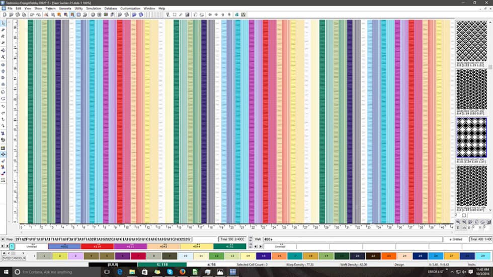 Design Dobby For Yarn Dyed & Dobby Woven Fabrics ~ PT. KEB