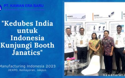 Kedubes India untuk Indonesia Kunjungi Booth Janatics