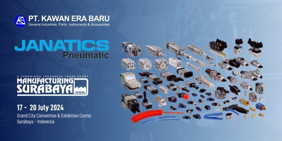 Janatics Pneumatic Hadir di Manufacturing Surabaya 2024