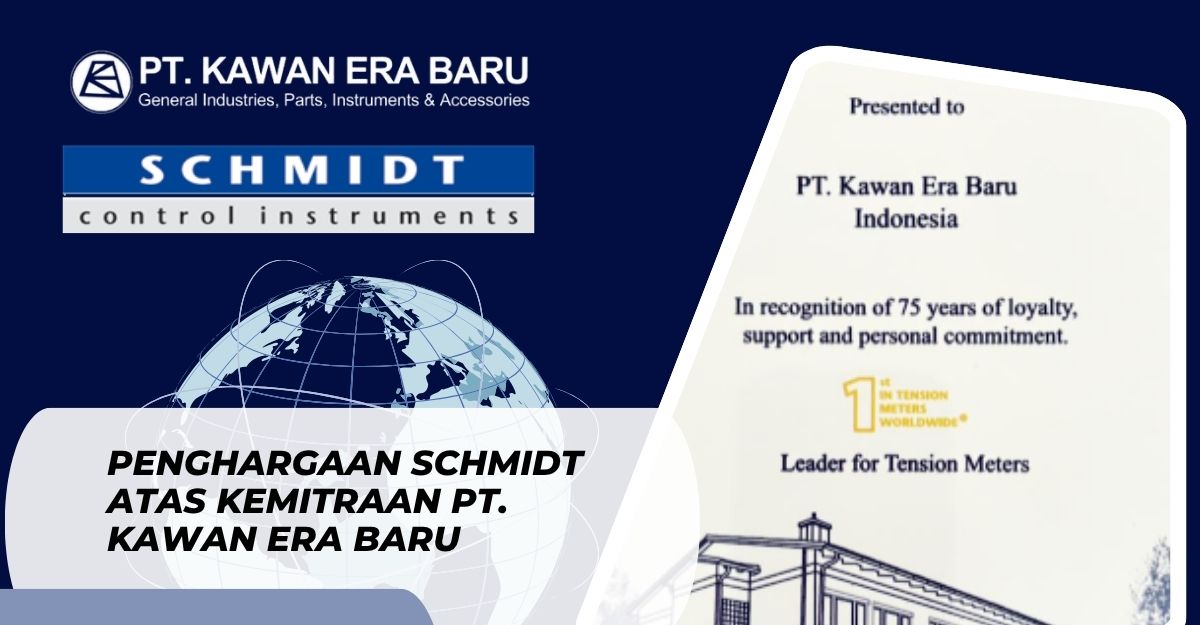 Penghargaan SCHMIDT atas Kemitraan PT. Kawan Era Baru