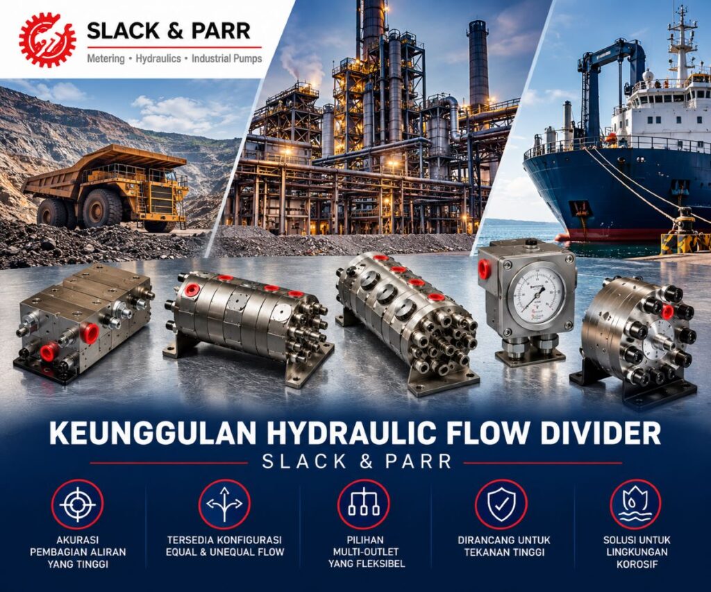 Keunggulan Hydraulic Flow Divider Slack & Parr