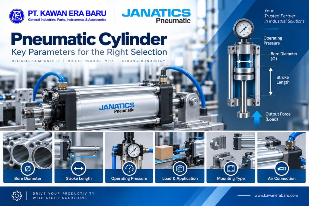 pneumatic cylinder key parameter